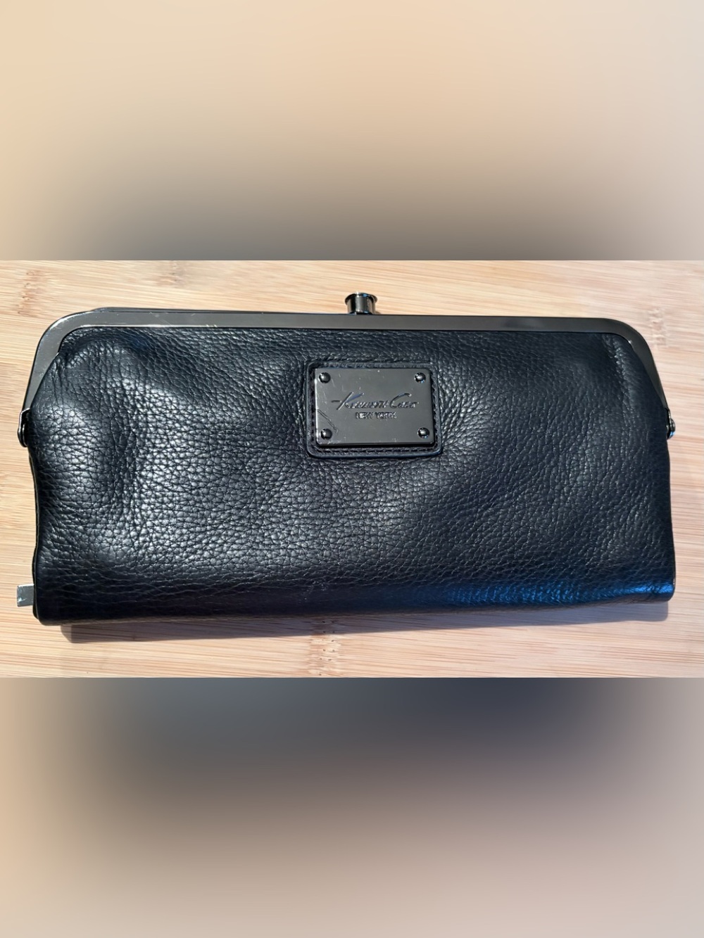 Kenneth Cole, genuine, leather wallet